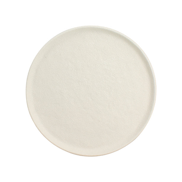 ASSIETTE À DESSERT SNOWSTACK 21CM EN GRÈS BLANC MAT – Assiette – HygiRéa