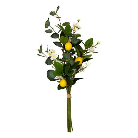 Bouquet Citrons Gilda haut 64 cm fruits et fleurs