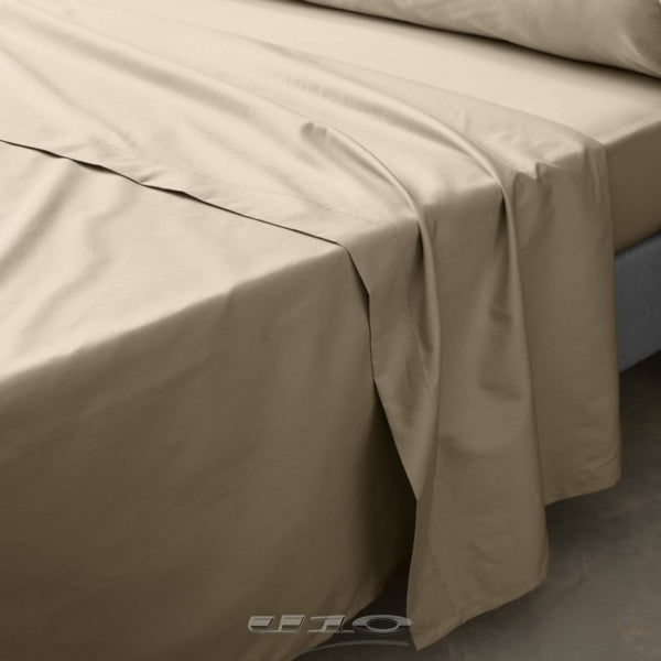 DRAP PLAT 1 PERS. 180 x 290 CM PERCALE – Drap Plat – HygiRéa