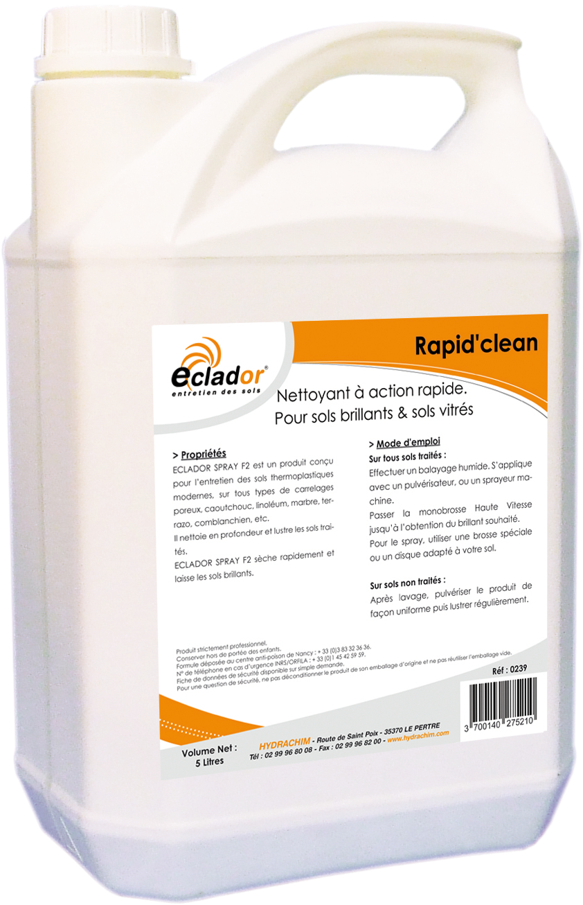 RAPID CLEAN – Entretien et nettoyage des sols spécifiques – HygiRéa