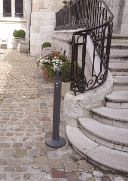 Cendrier dôme sur pied 3L – Cendrier Totem – HygiRéa