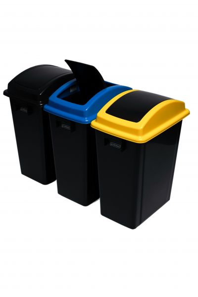 Collecteur 40L couvercle tournant – Collecteur à Couvercle – HygiRéa