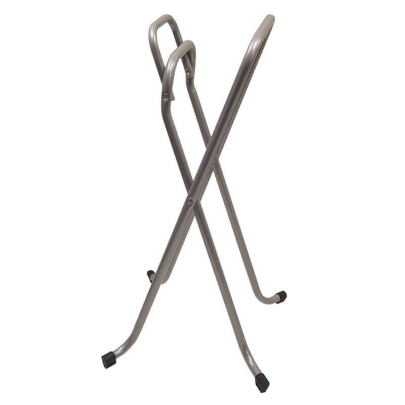 BRETAGNE PIET MANGE DEBOUT SIMPLE - GRIS ARGENT GT – Pied de table – HygiRéa