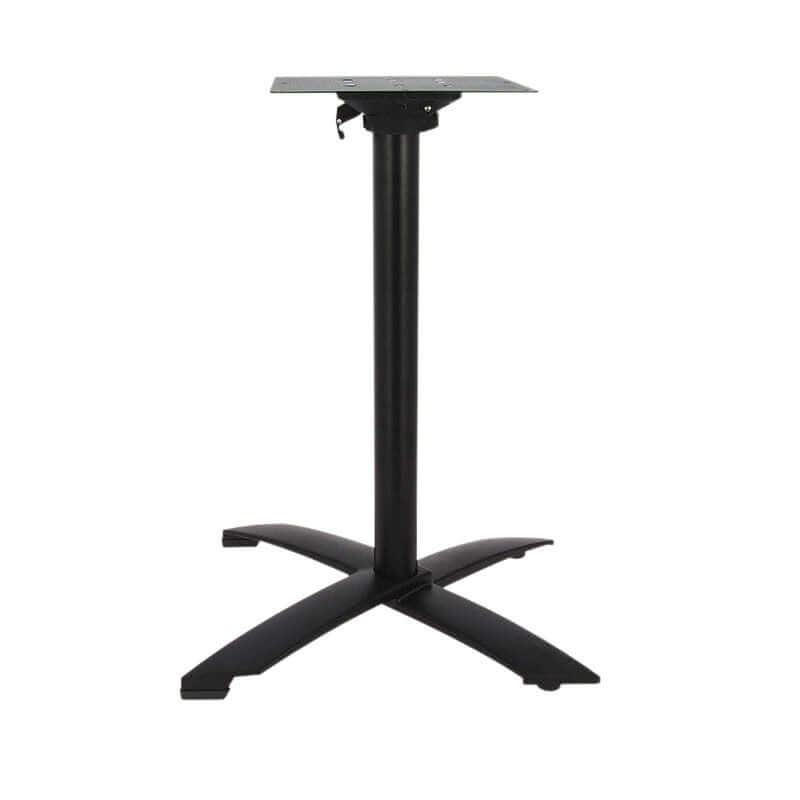 UGINE PIETEMENT SIMPLE RABATTABLE NOIR – Pied de table – HygiRéa