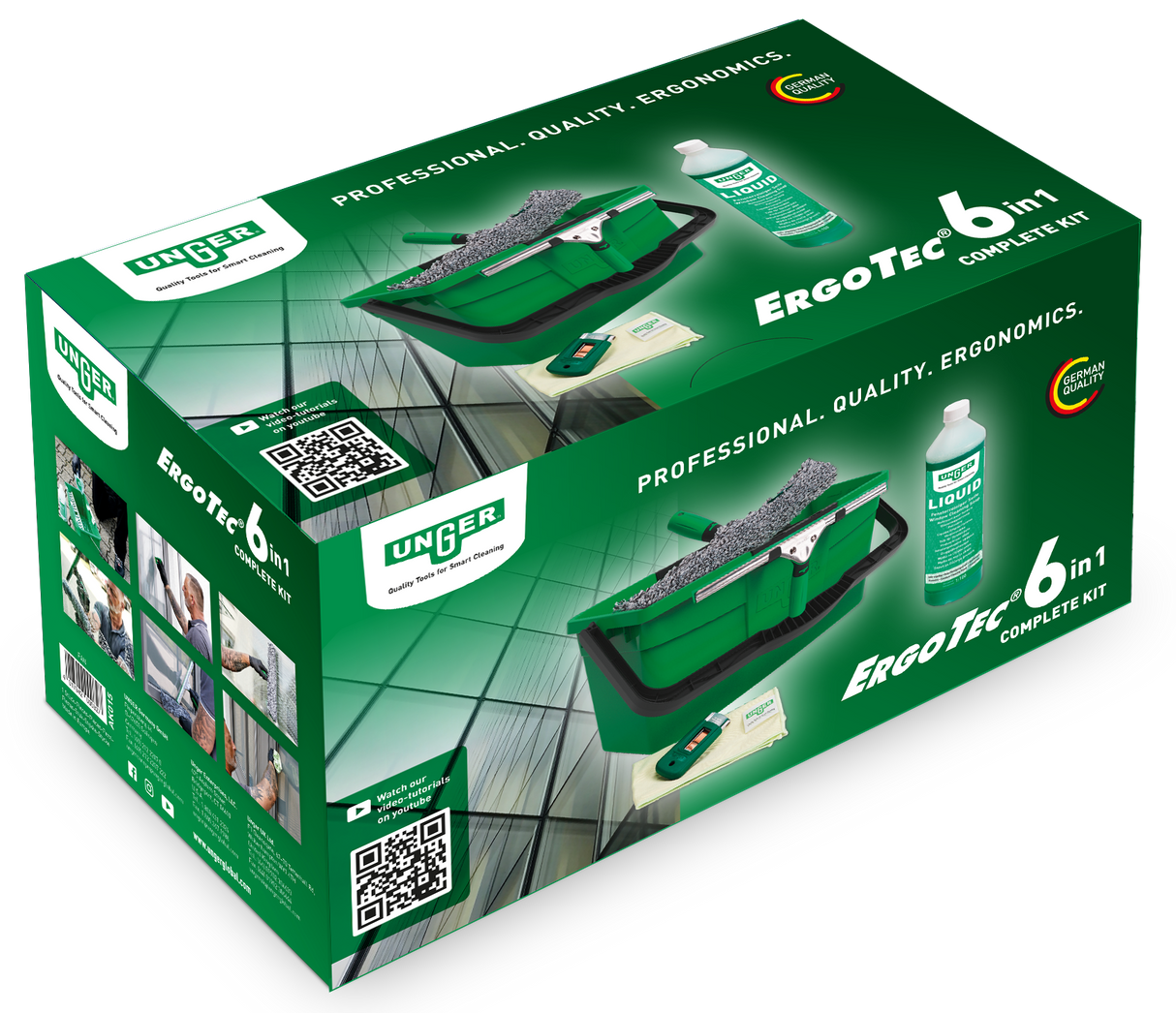 ErgoTec 6in1 kit complet – Kit Vitrerie – HygiRéa