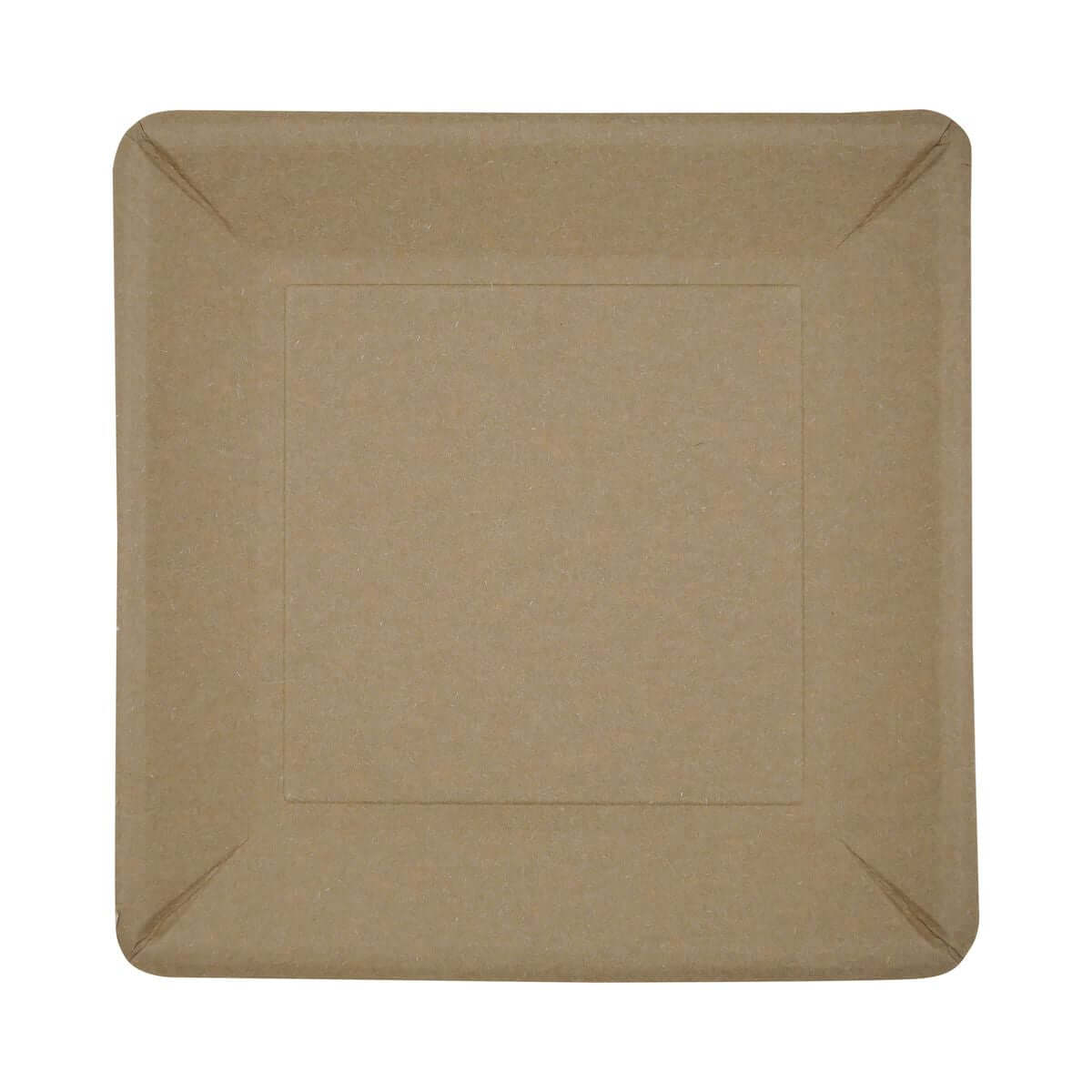 Assiettes carton kraft – Assiettes Jetables – HygiRéa