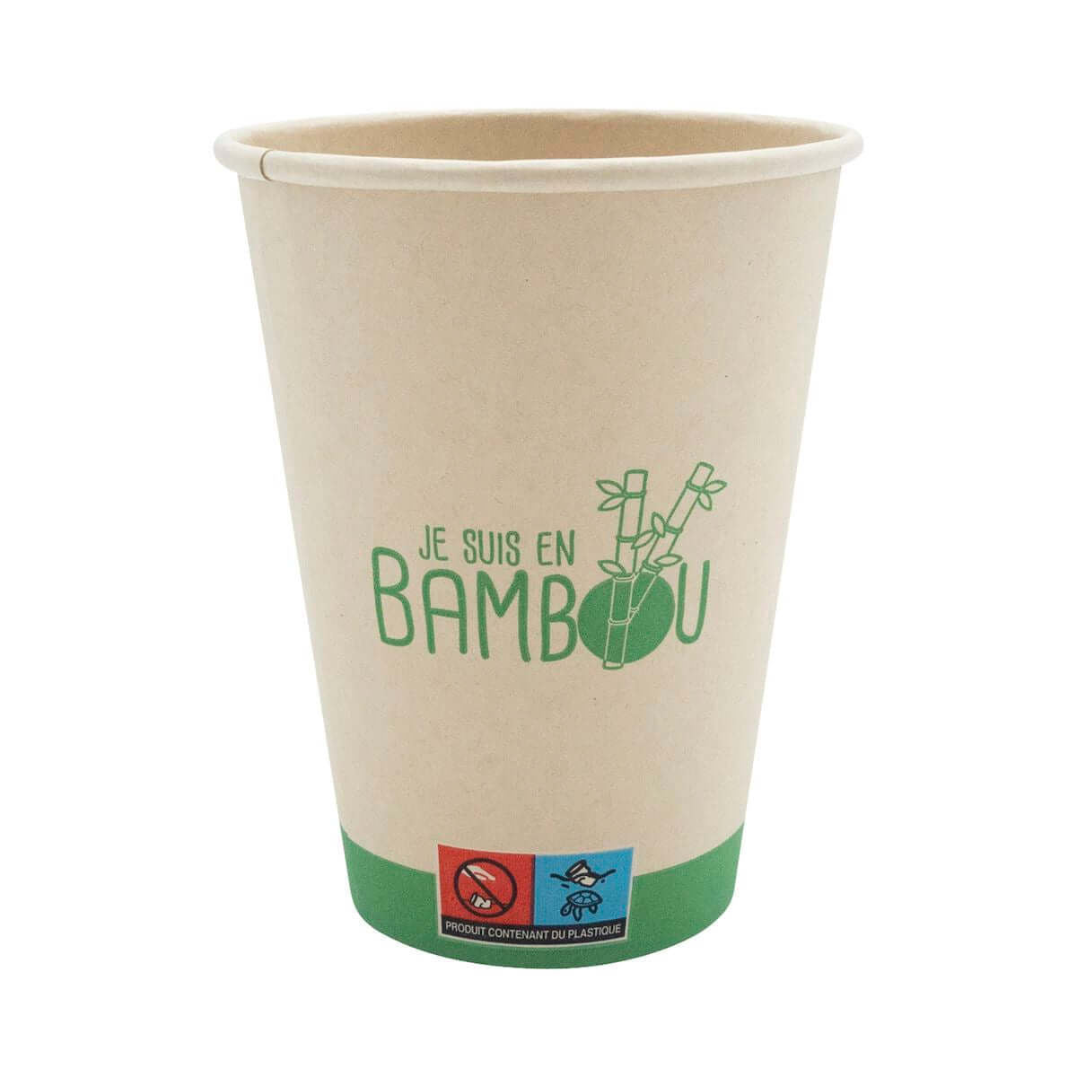 Gobelets Bambou – Gobelets Jetables – HygiRéa