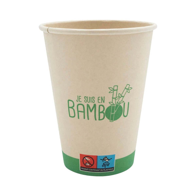 Gobelets Bambou – Gobelets Jetables – HygiRéa