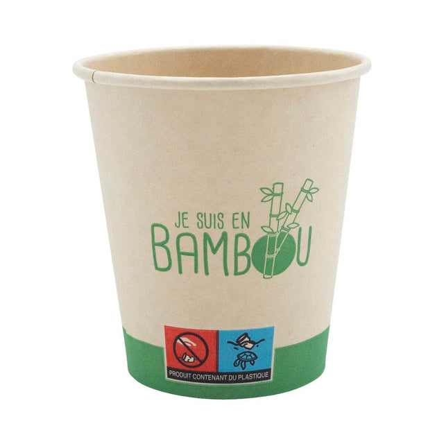 Gobelets Bambou – Gobelets Jetables – HygiRéa