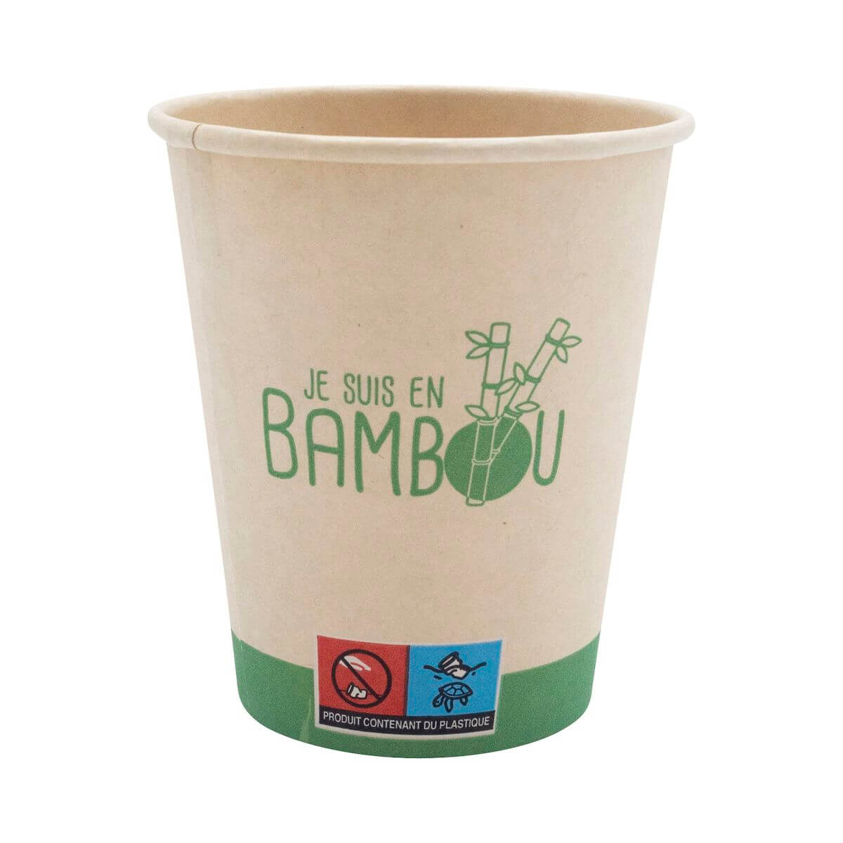 Gobelets Bambou – Gobelets Jetables – HygiRéa