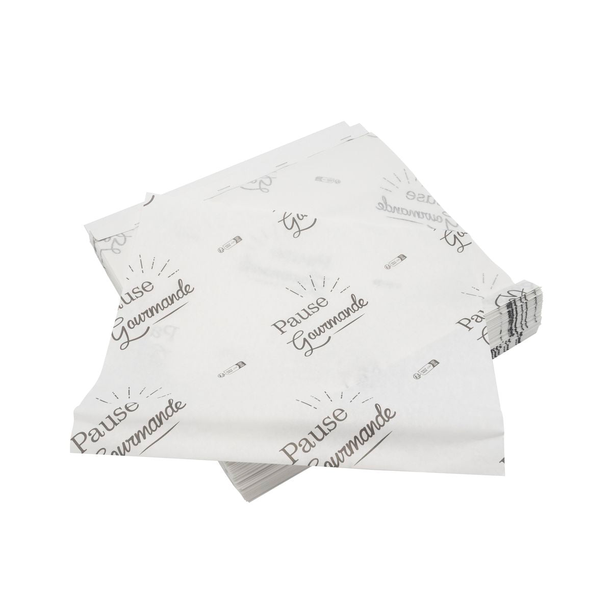 Feuilles papier paraffiné en liasse "Pause Gourmande" – Feuilles – HygiRéa