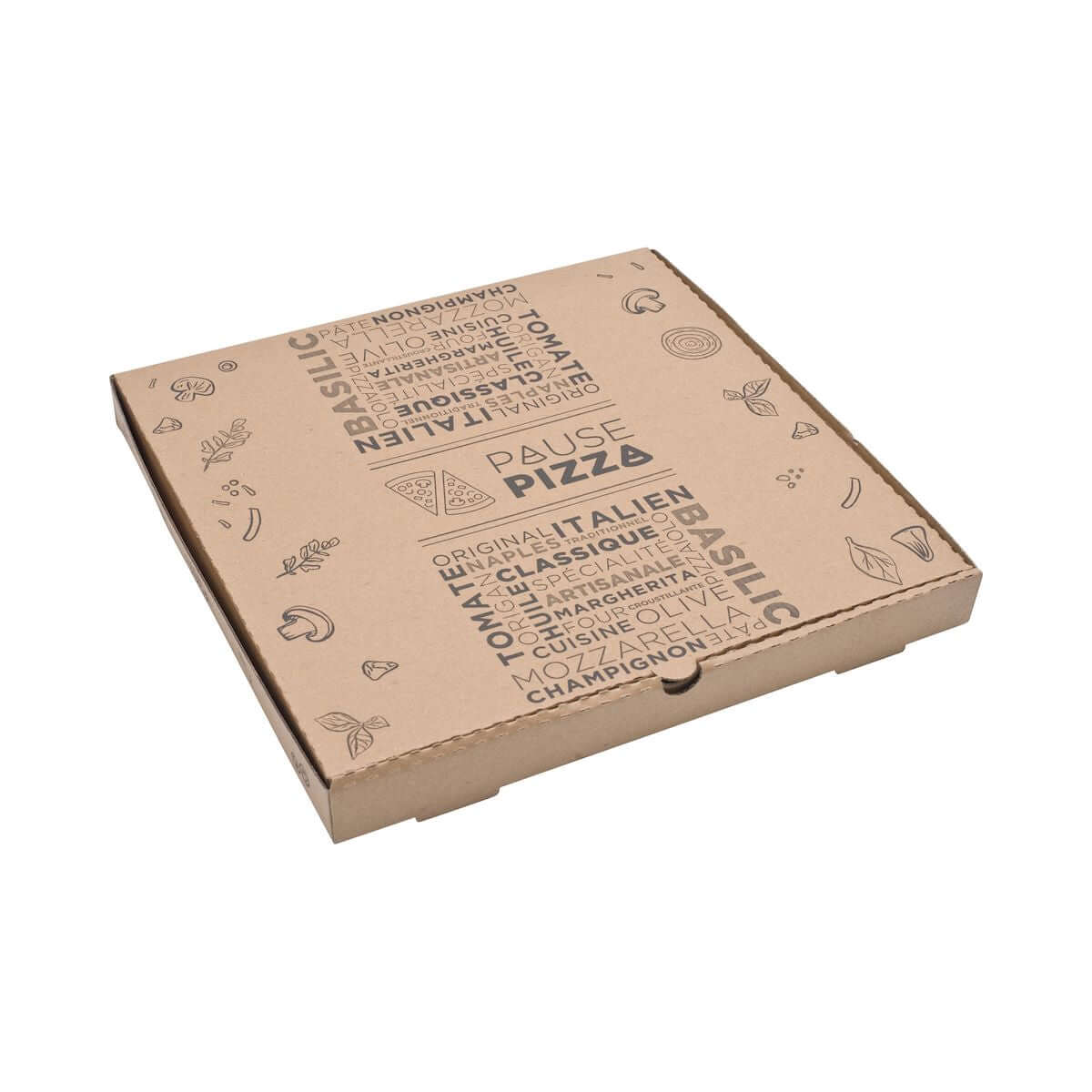Boîtes pizza "Pause Pizza" – Boîtes Pizzas – HygiRéa