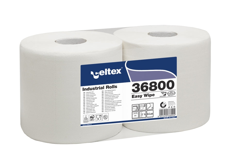 EASY WIPE-Rouleau Industriel – Essuyages Papiers – HygiRéa