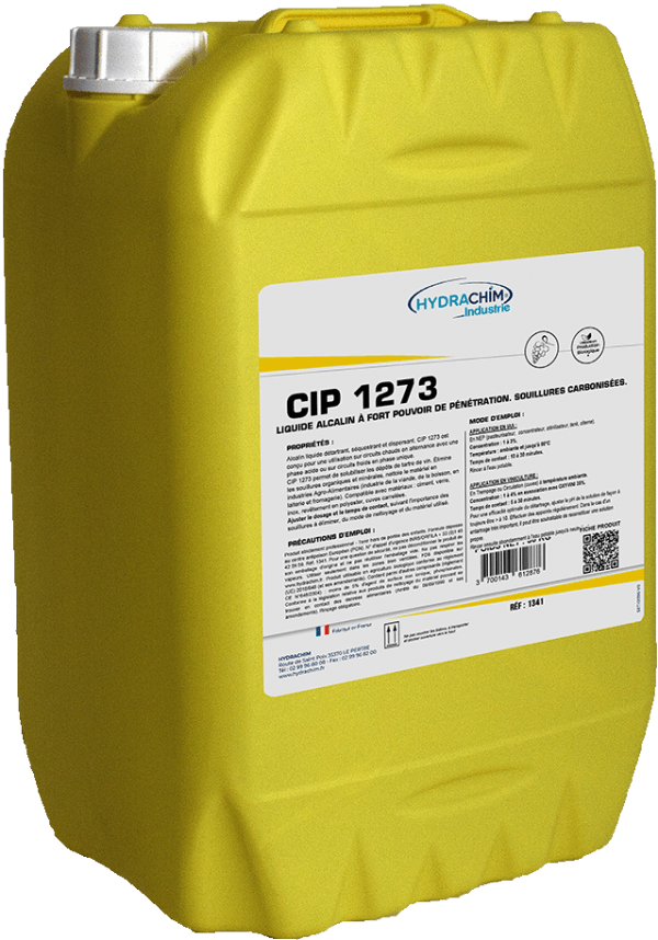 HYDRACHIM INDUSTRIE - 1341 - CIP 1273 – Désinfection / Détergence local poubelle – HygiRéa