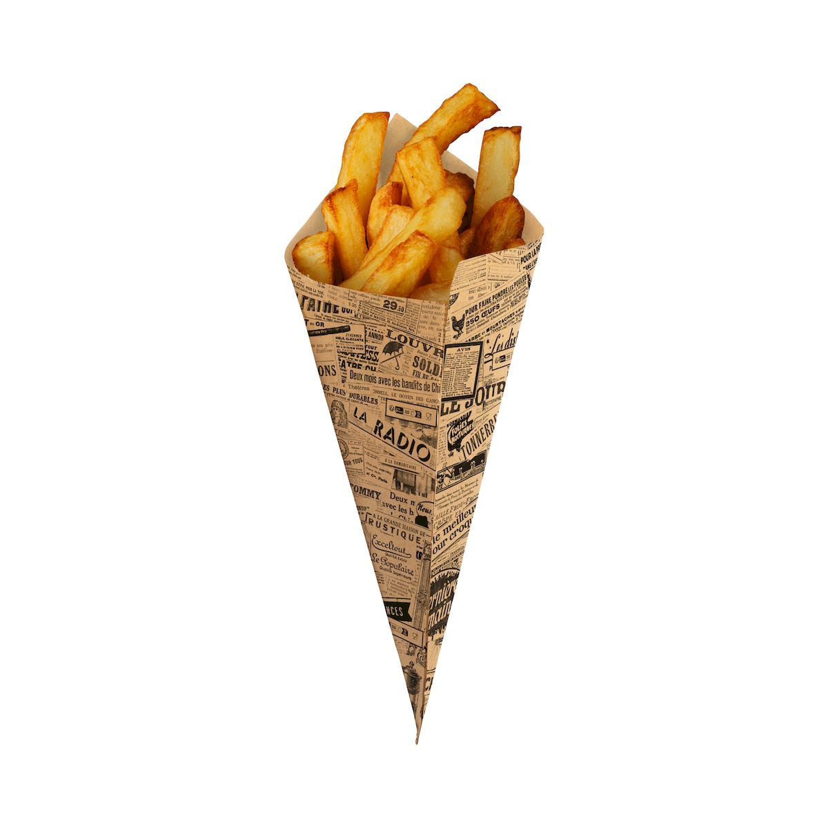 Cônes à frites – Boîtes – HygiRéa