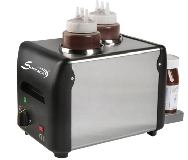 CHAUFFE CHOCOLAT/SAUCE À POSER - 2 X 1 LITRE