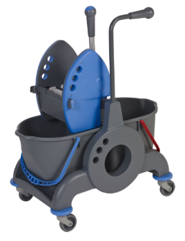 GIOTTO seau bi-bac 15/15 litres Press S – Chariots de Lavage – HygiRéa