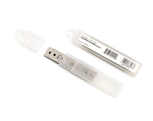 Lames de rechange 100x0,4mm pour sols 15pcs – Grattoirs – HygiRéa