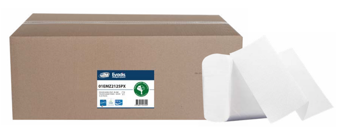 ESSUIE MAINS PLIE 150 FORMATS – Essuyages Papiers – HygiRéa