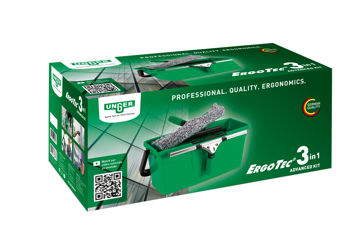 ErgoTec 3in1 kit avancé – Kit Vitrerie – HygiRéa