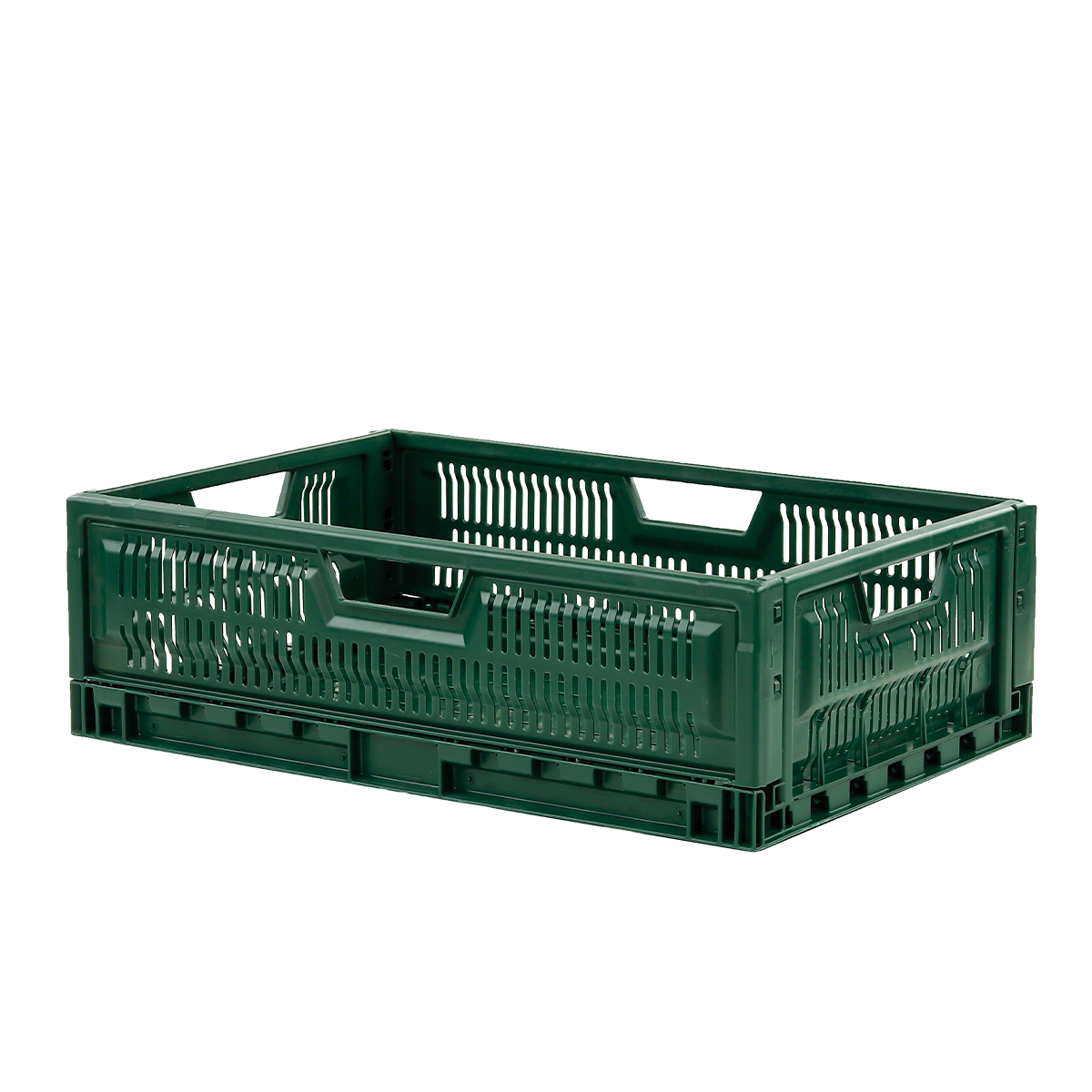 CAISSE PLIABLE 600x400x190 36 L VER – Caisse ajourée – HygiRéa