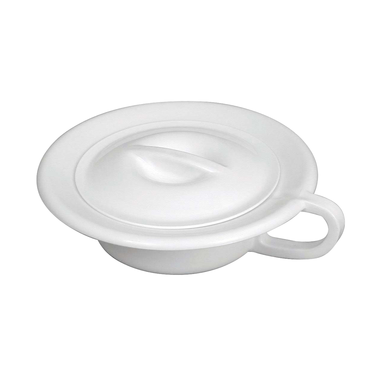 BASSIN LIT ROND 2.5 L + COUV – Médical – HygiRéa
