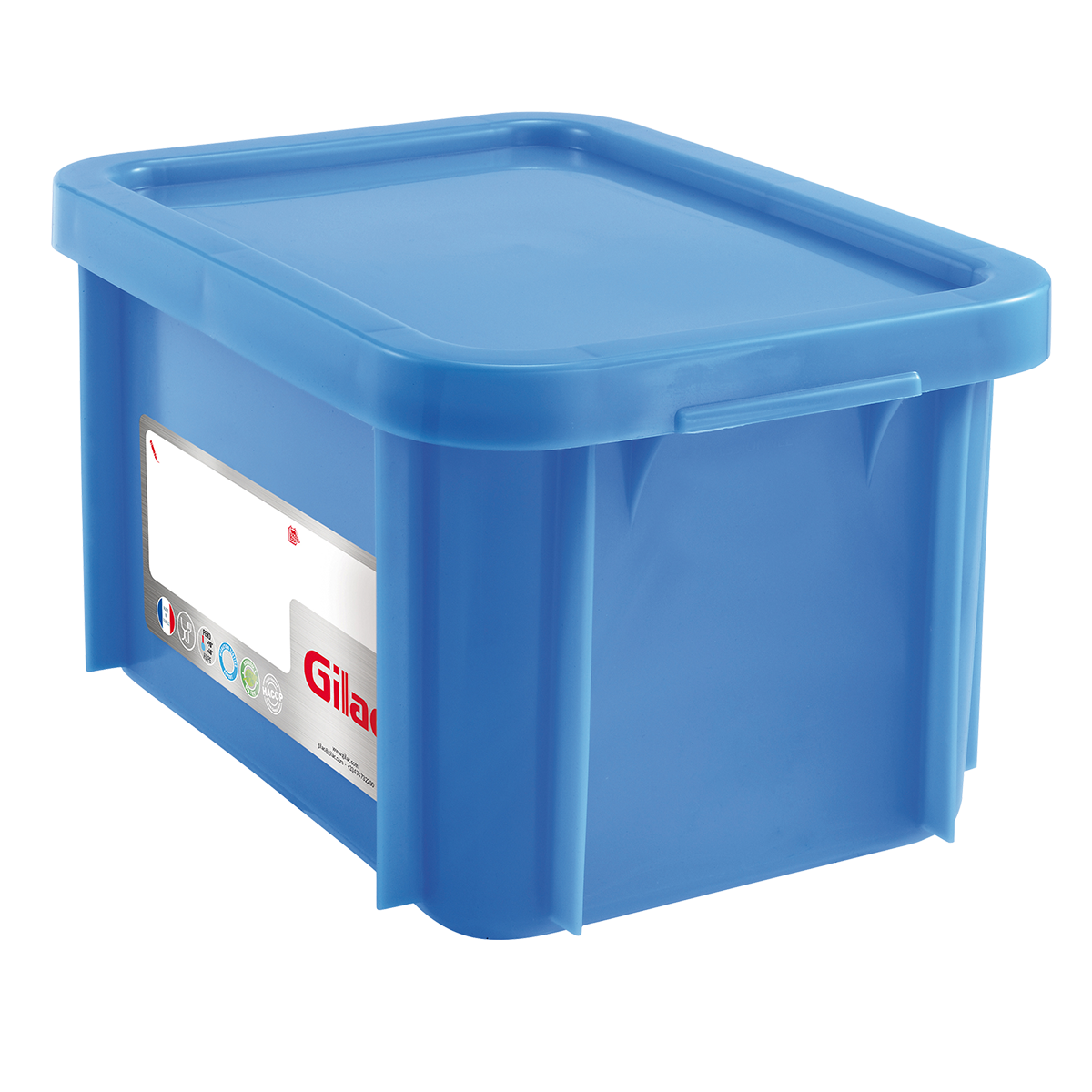 BAC HACCP RECT. 15 L + COUV. – Bac renforcé – HygiRéa