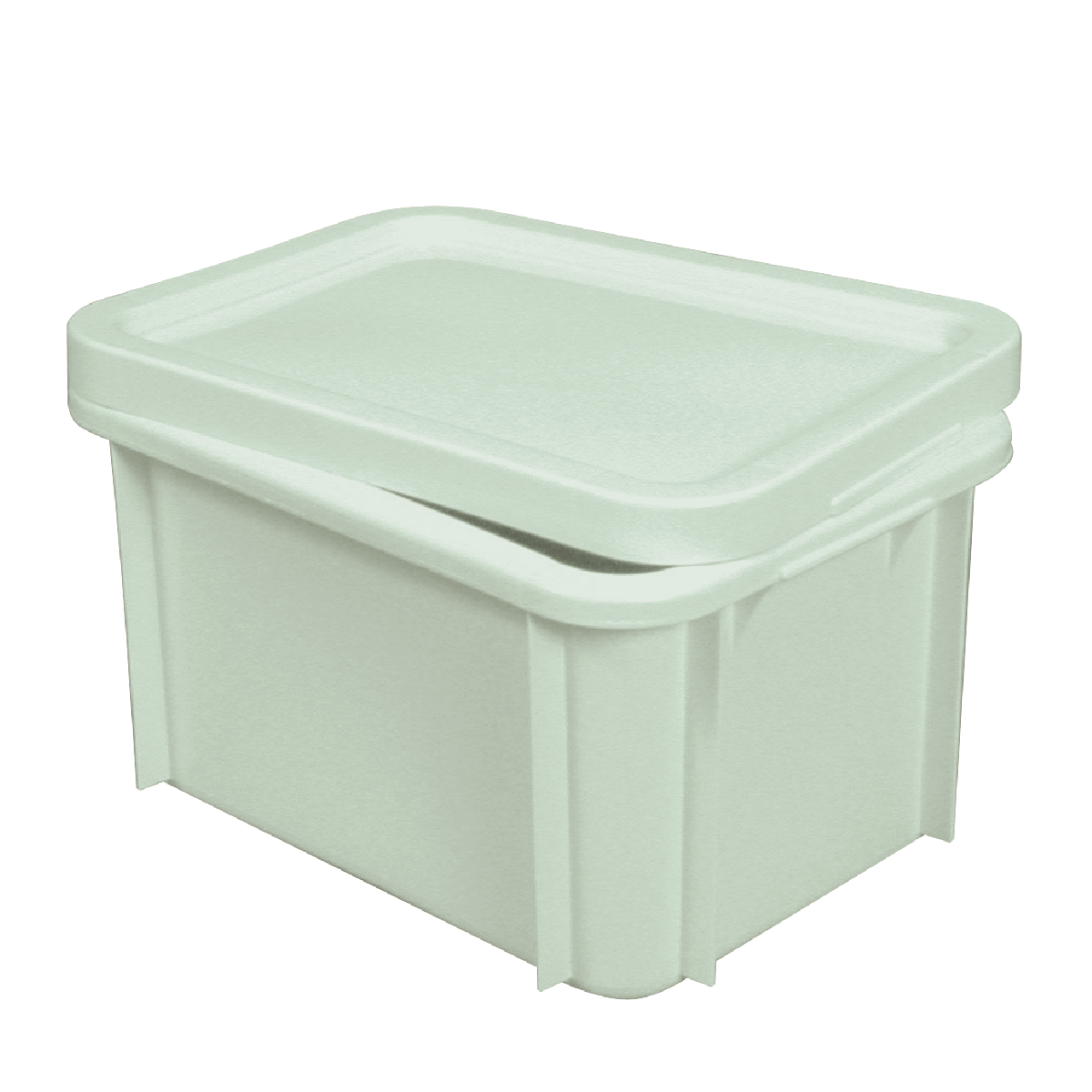 BAC RANGEMENT 15L +COUV – Bac renforcé – HygiRéa