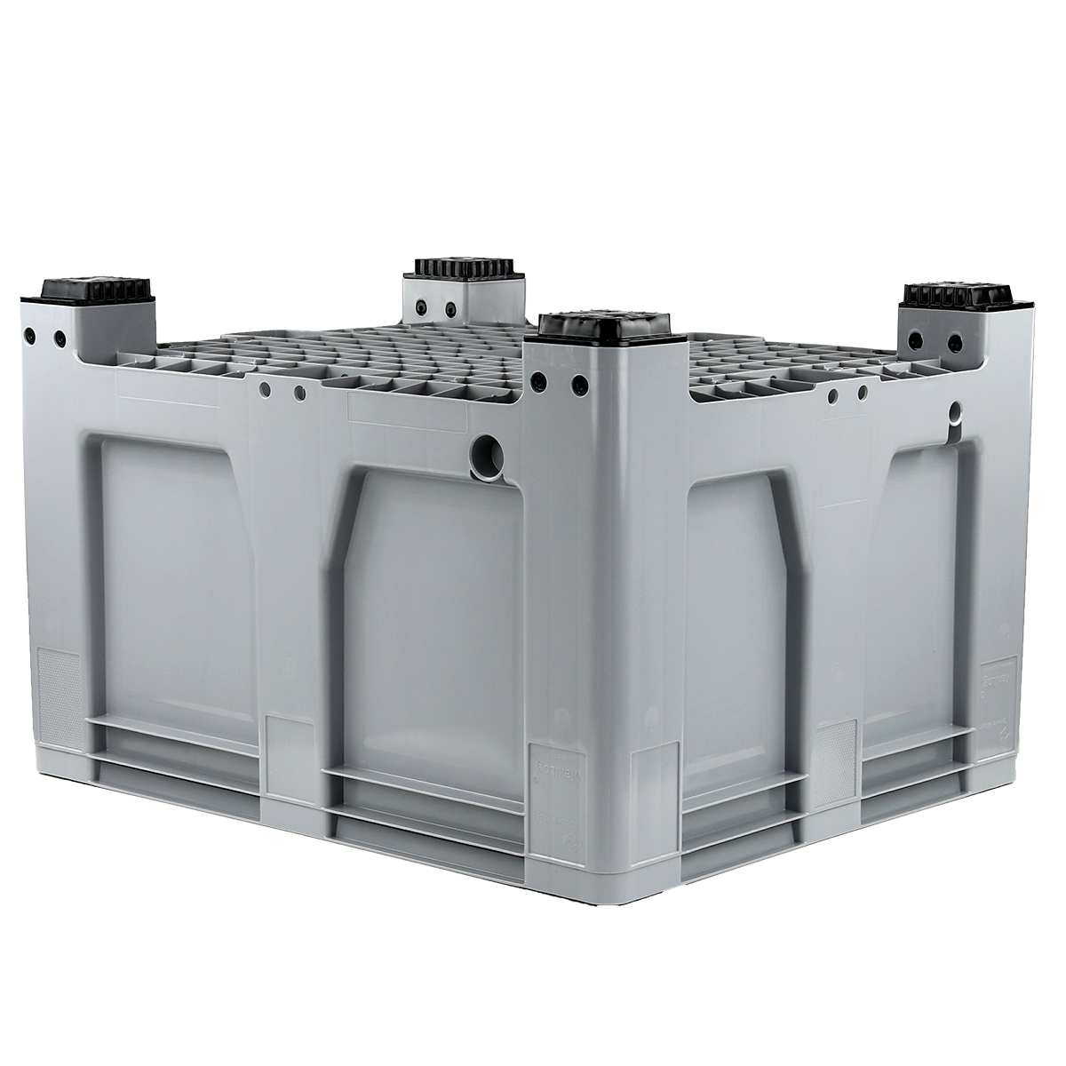 CAISSE PAL.610L 100X120 GRS 4 PIEDS – Caisse palette – HygiRéa