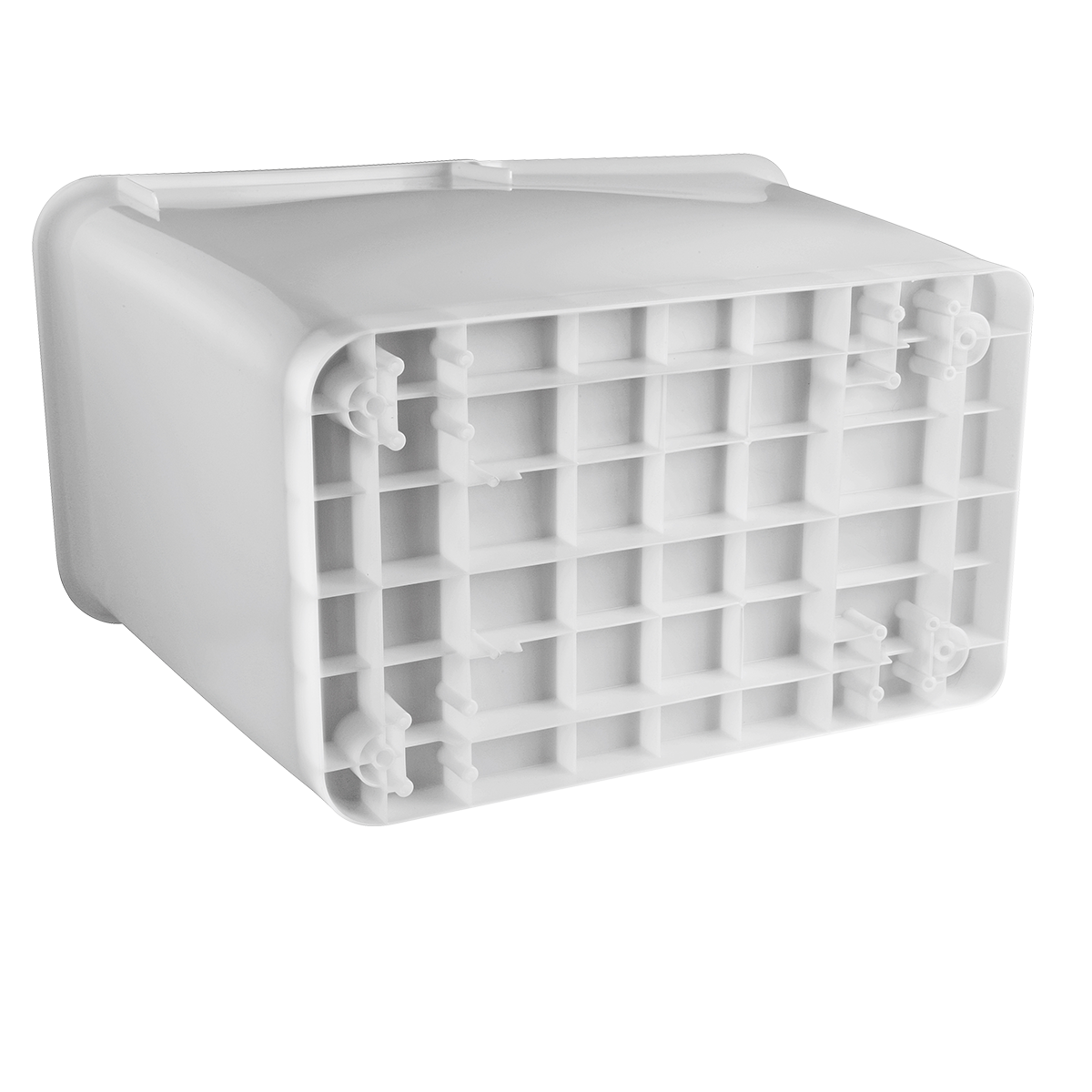 BAC INGREDIENTS BLANC 80L+4 PATINS – Bac à ingrédients – HygiRéa