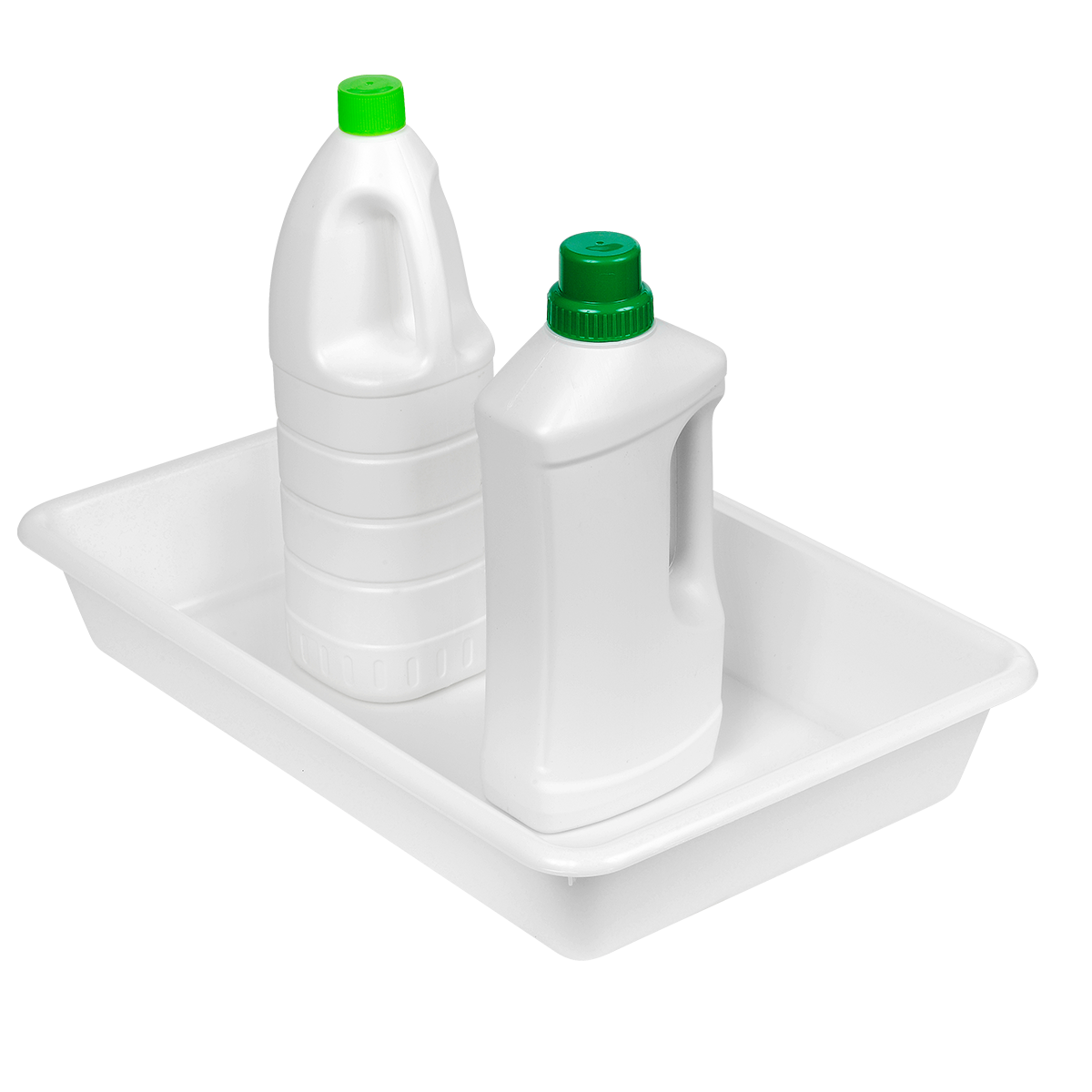 BAC RETENTION 5 L BLANC – Bac de rétention – HygiRéa