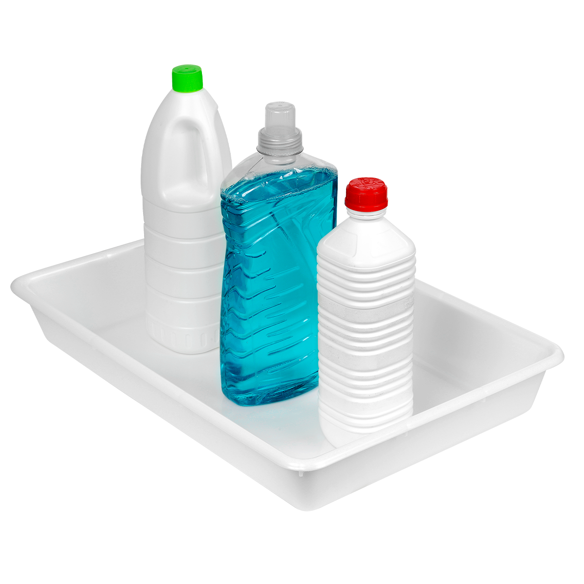 BAC RETENTION 10 L BLANC – Bac de rétention – HygiRéa