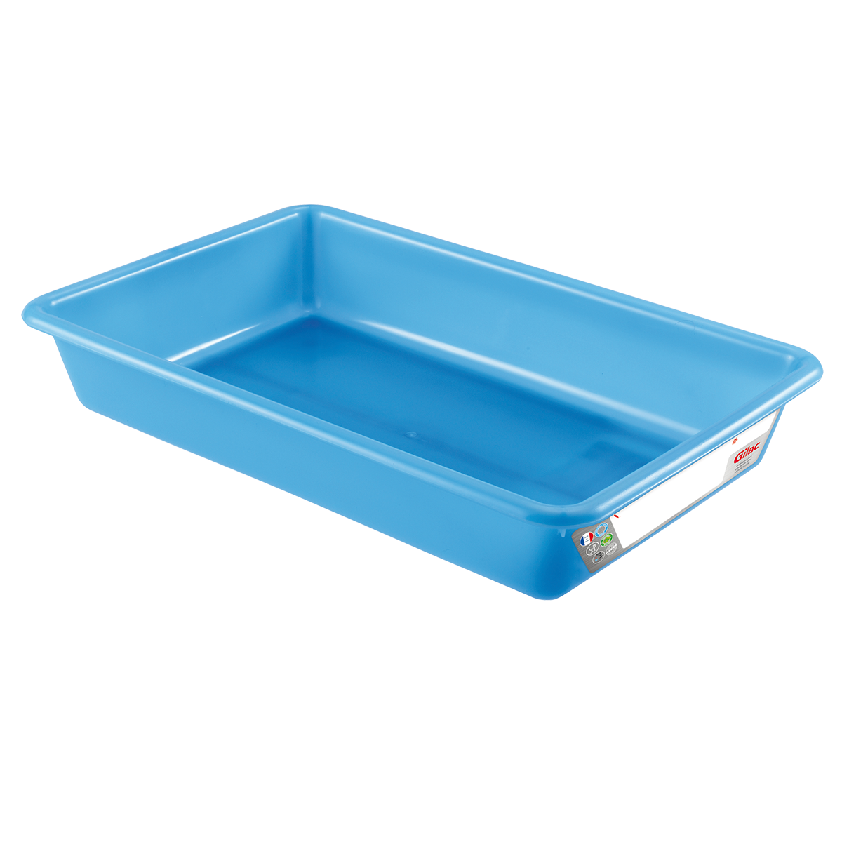 BAC PLAT 8 L HACCP – Bac plat – HygiRéa