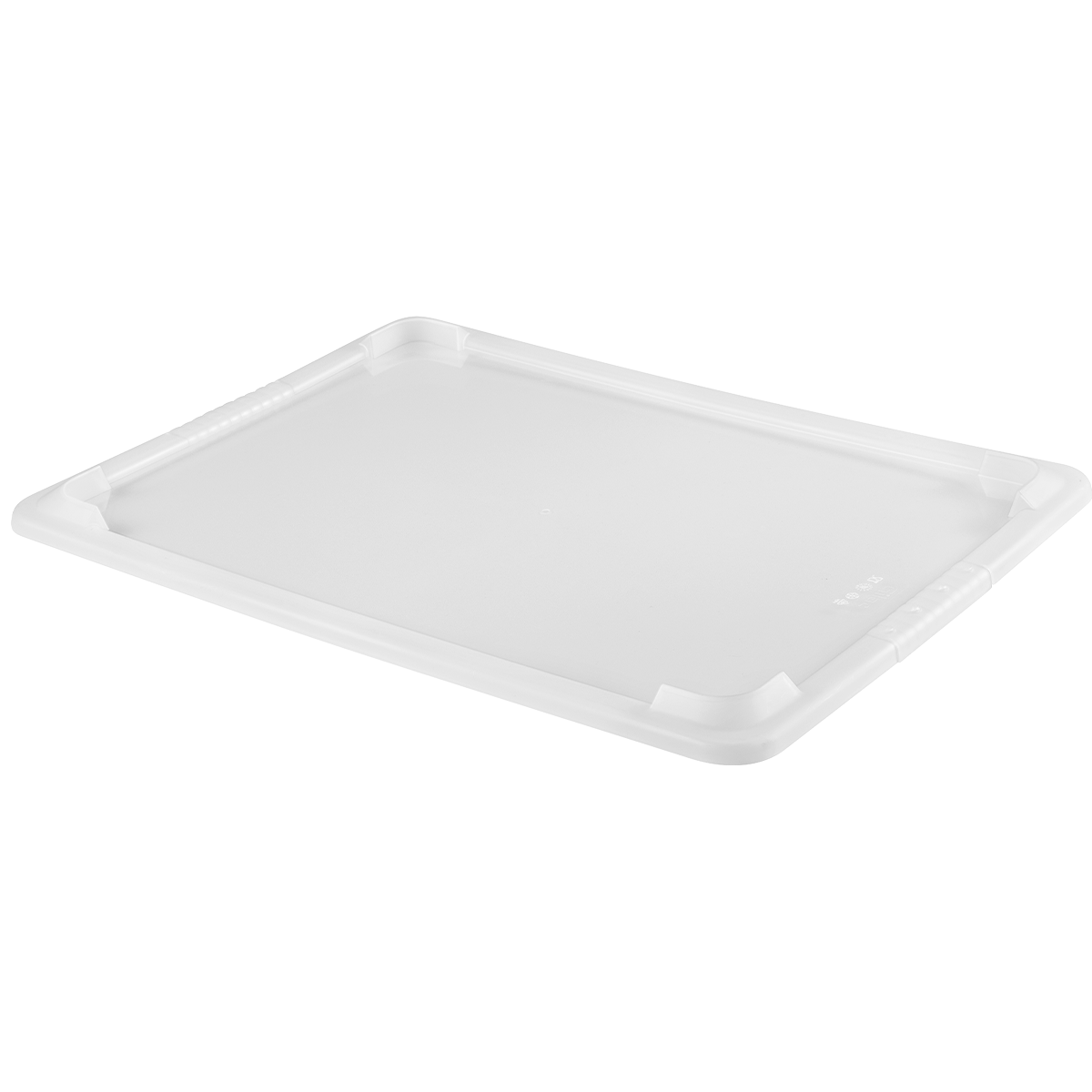 COUVERCLE BAC PLAT 10L TRANSPARENT – Couvercle bac plat – HygiRéa