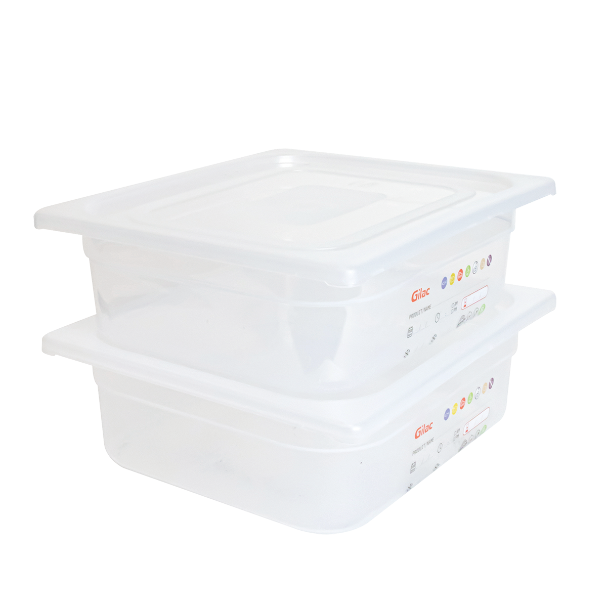 LOT 2 BACS HACCP GN1/2 – Bac gastronorme – HygiRéa