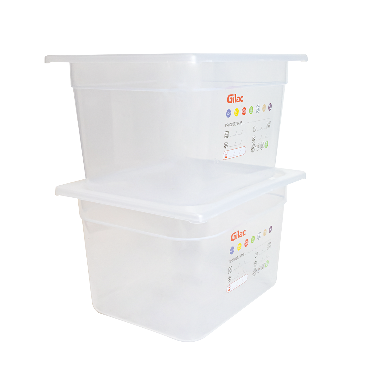 LOT 2 BACS HACCP GN1/2 – Bac gastronorme – HygiRéa