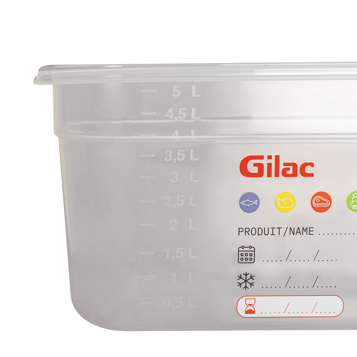 LOT 2 BACS HACCP GN1/3 – Bac gastronorme – HygiRéa