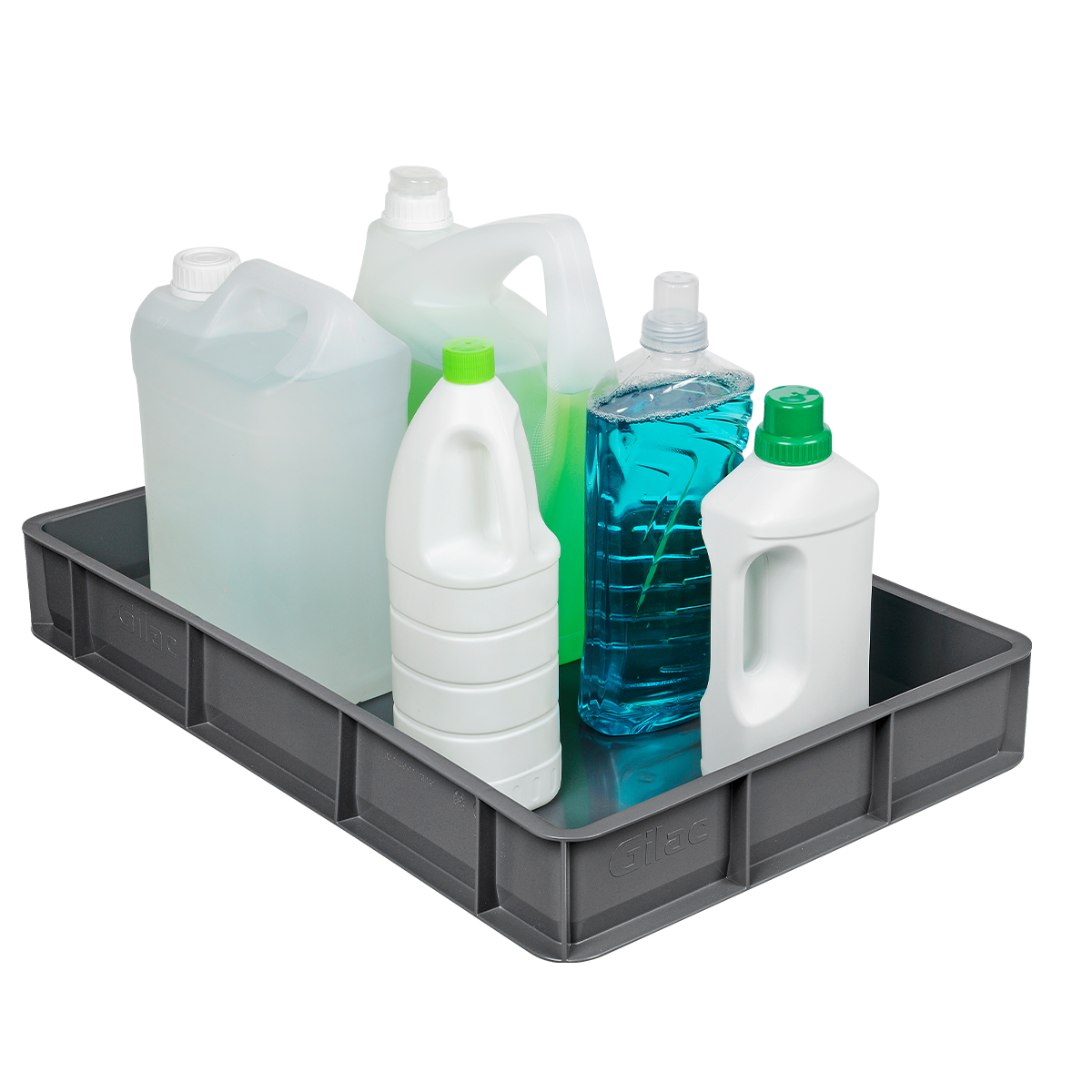 BAC RETENTION 15 L GRIS – Bac de rétention – HygiRéa