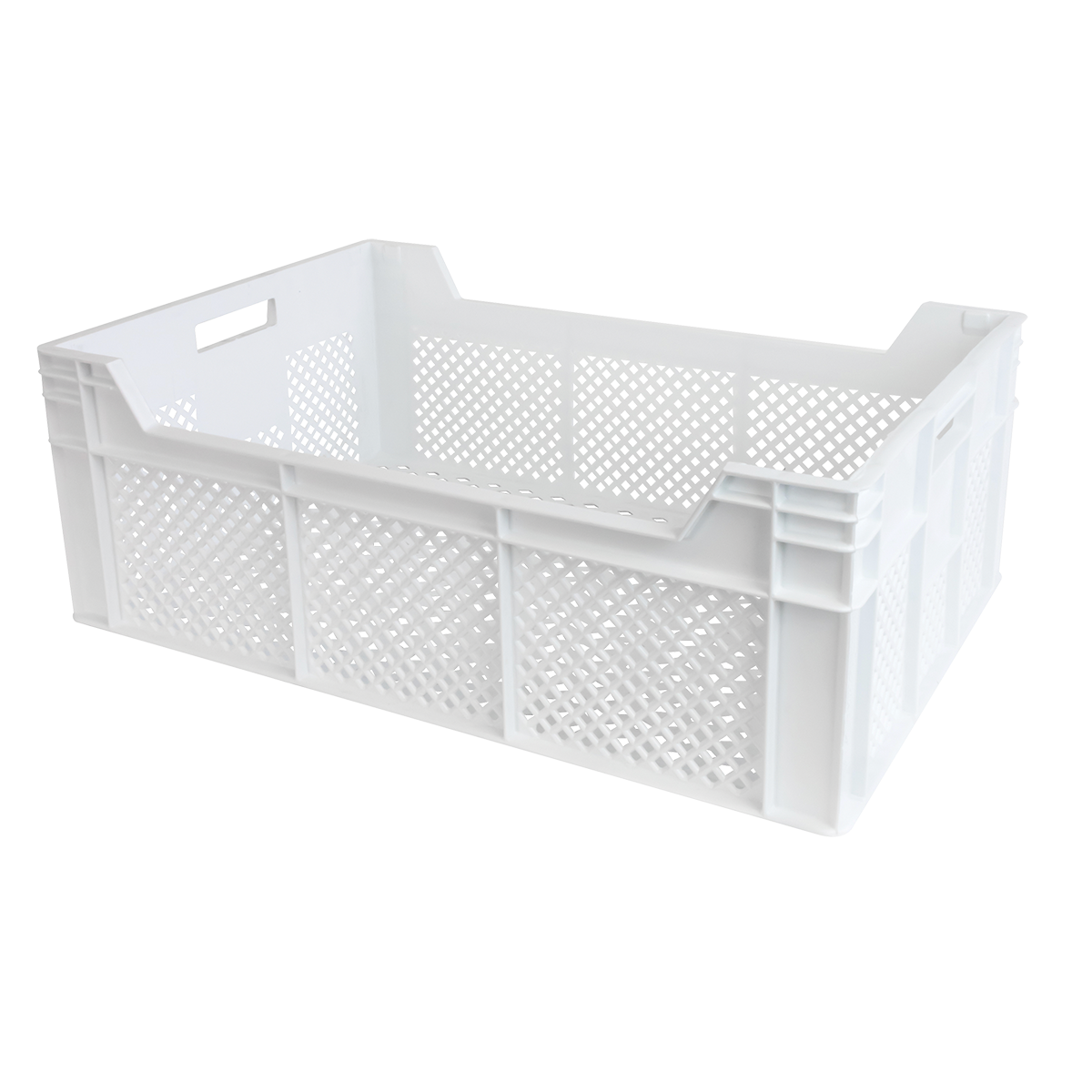 CAISSE FIN AJ ECH 600x400x225 45L – Caisse ajourée – HygiRéa