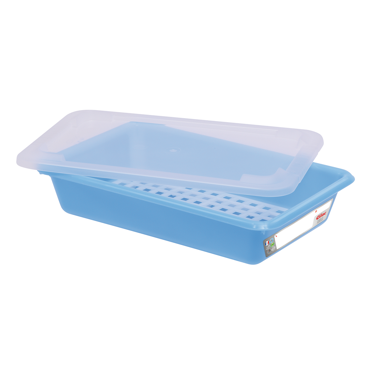 BAC PLAT 3 L HACCP + CV+ GRIL – Bac plat – HygiRéa