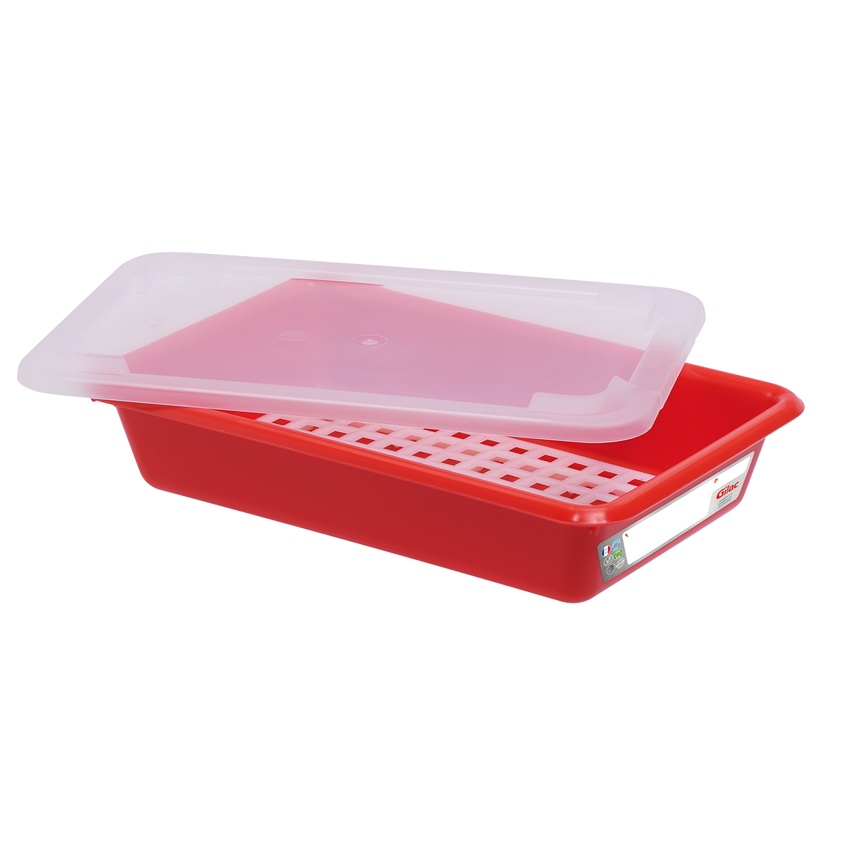 BAC PLAT 3 L HACCP + CV+ GRIL – Bac plat – HygiRéa