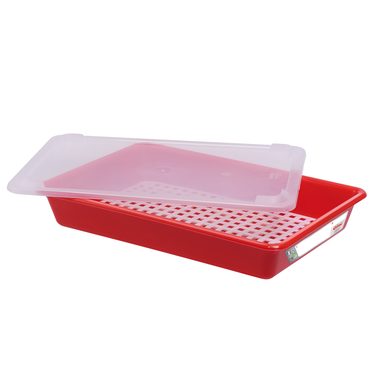 BAC PLAT 8 L HACCP + CV+ GRIL – Bac plat – HygiRéa