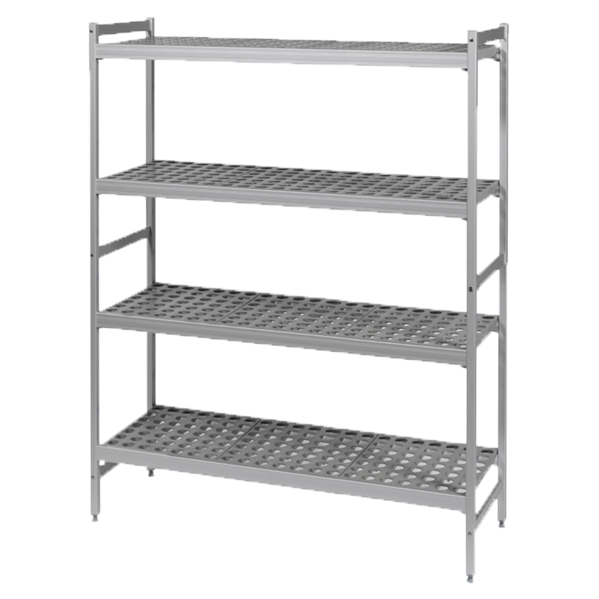 ETAGERE 4 NIV. ALU. L132XP56XH180 – Etagère, rayonnage – HygiRéa
