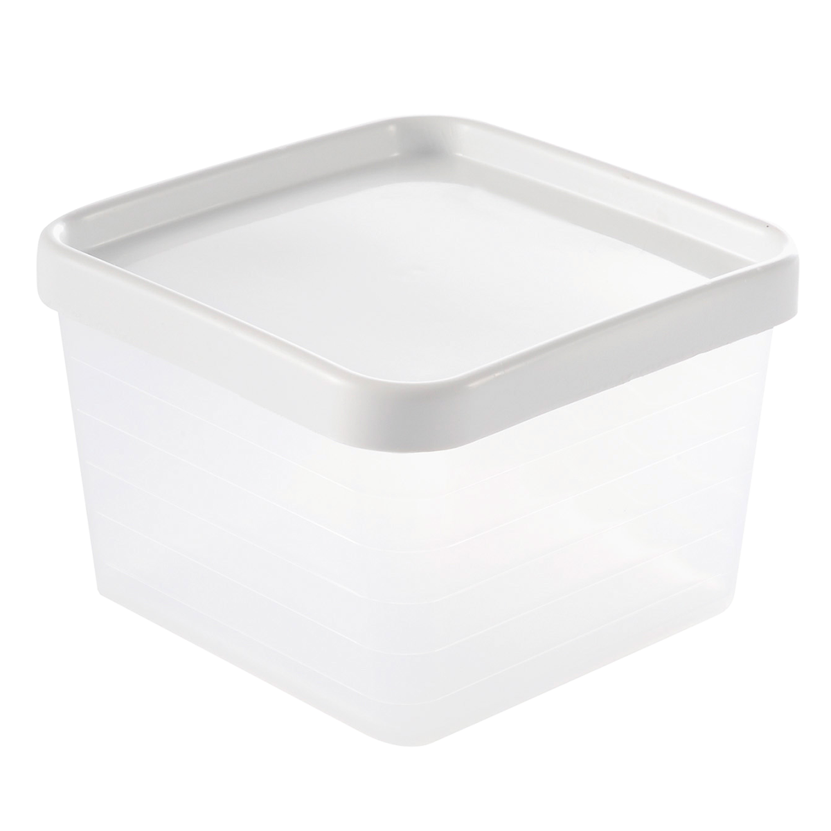 LOT DE 12 BOITES 0.6L + COUV.BLANC – Boîte réutilisable – HygiRéa