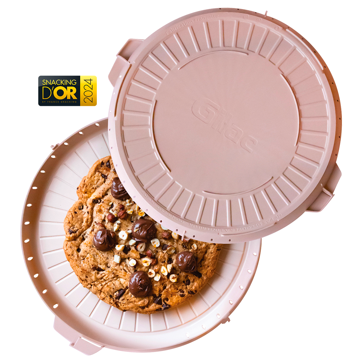 B2R - ROSE POUDRE - PAVÉ GILAC – Boîte réutilisable – HygiRéa