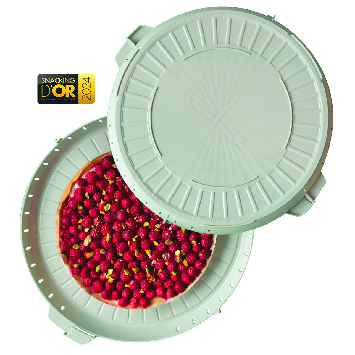 B2R - VERT AMANDE - PAVÉ GILAC – Boîte réutilisable – HygiRéa