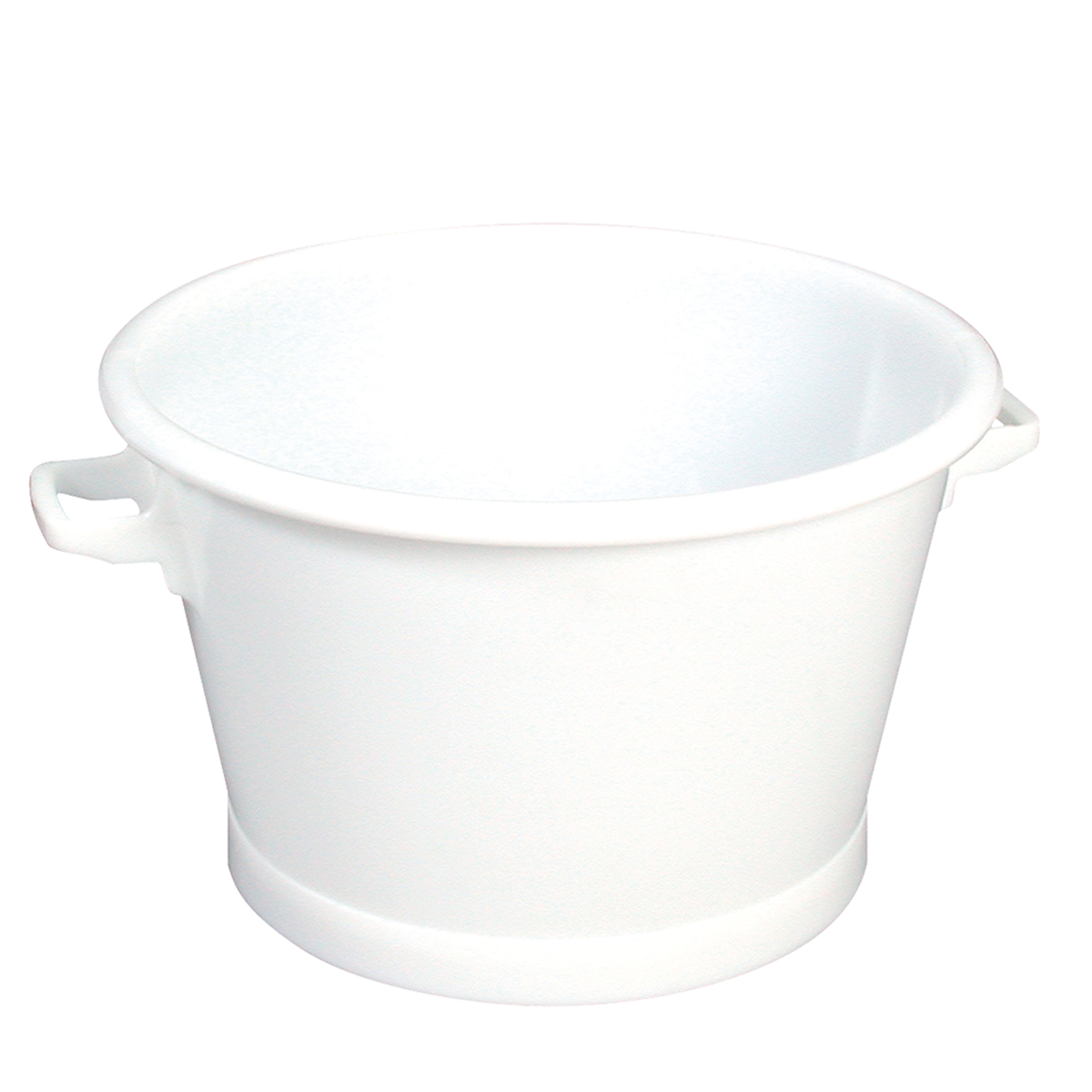 BAQUET ROND FD RENFORCE BLANC – Baquet – HygiRéa