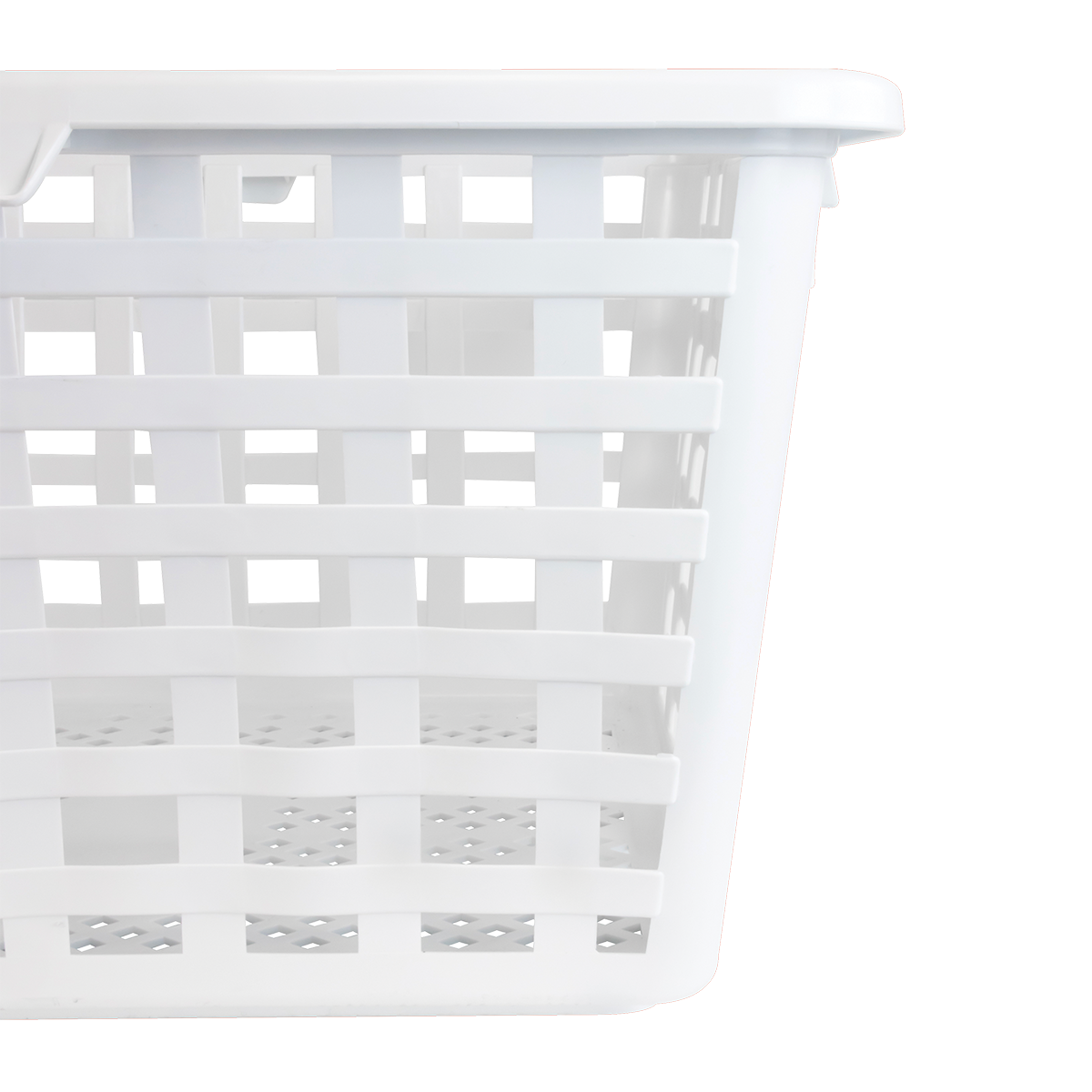 MANNE 112L BLANC – Corbeille à linge – HygiRéa