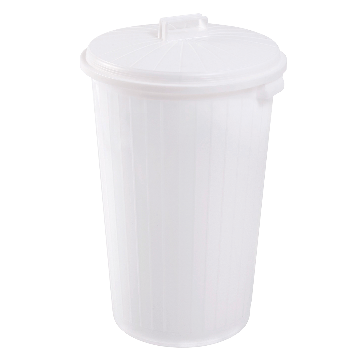 CONTENEUR ALIM. ROND 35L BLANC COUV – Conteneur alimentaire – HygiRéa