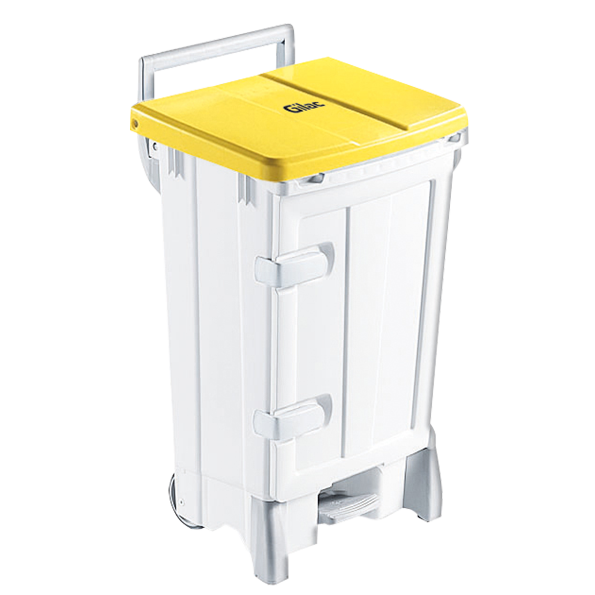 COLLECTEUR 90 L A PORTE COUV. – Collecteur à pédale – HygiRéa